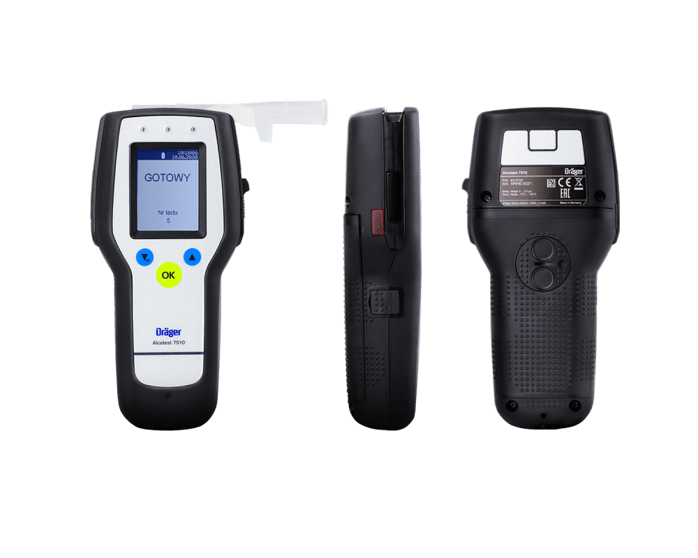 Dräger Alcotest 7510 s ověřením ČMI - náhled 3