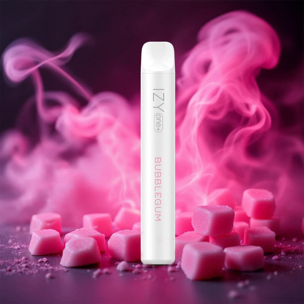 IZY VAPE ONE+ Bubblegum 18mg White 1bal - náhled 3