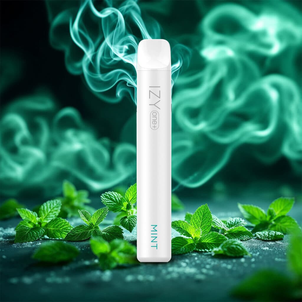 IZY VAPE ONE+ Mint  0mg White 1bal - náhled 3