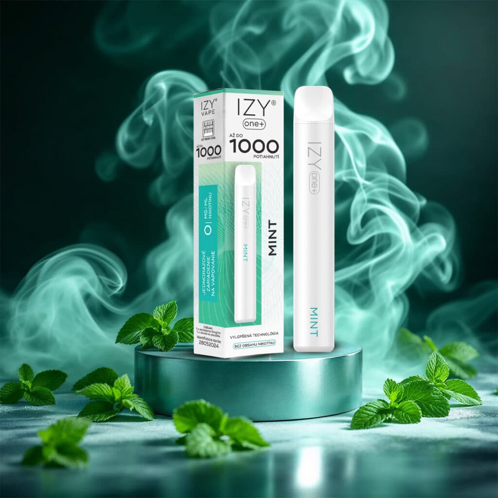 IZY VAPE ONE+ Mint  0mg White 1bal