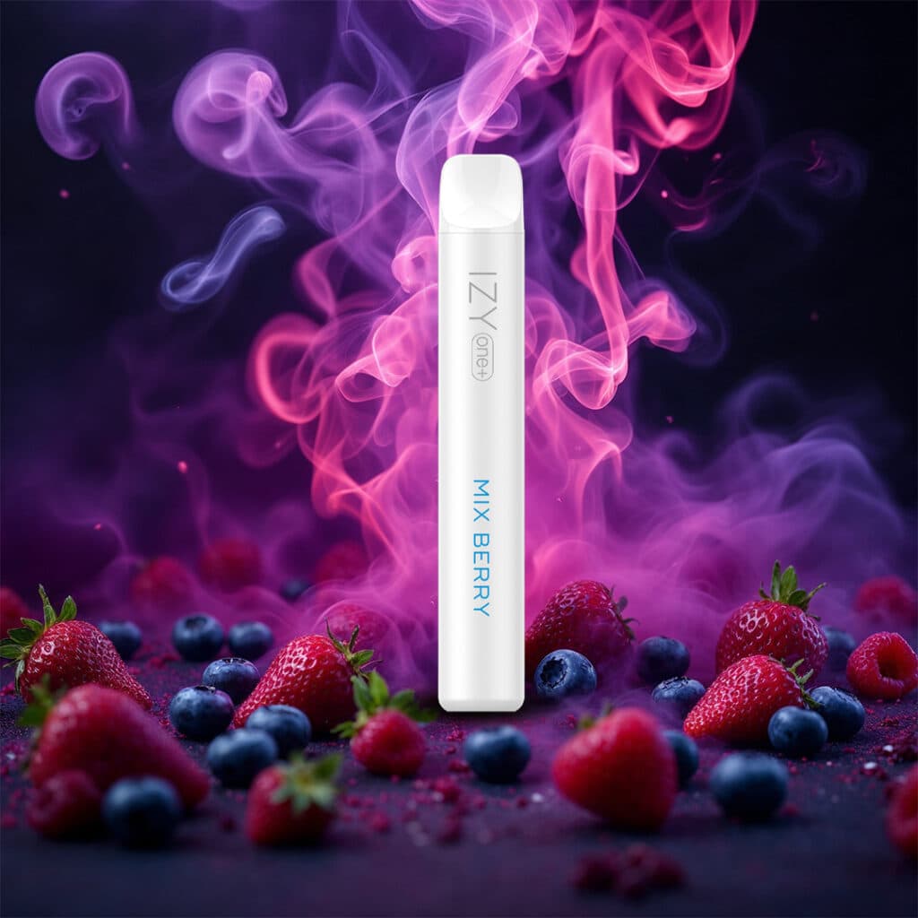 IZY VAPE ONE+ Berry Mix 0mg White 1bal - náhled 3