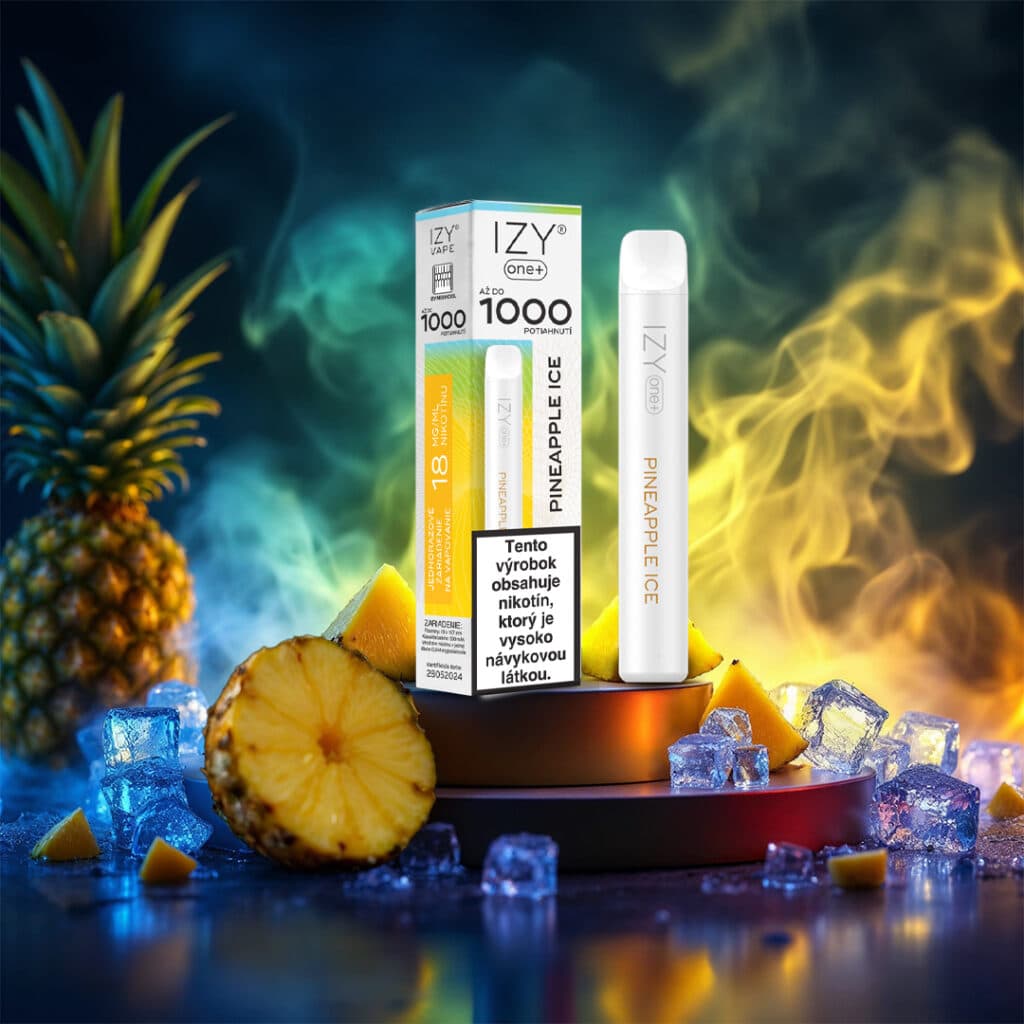 IZY VAPE ONE+ Pineapple Ice 18mg White 1bal