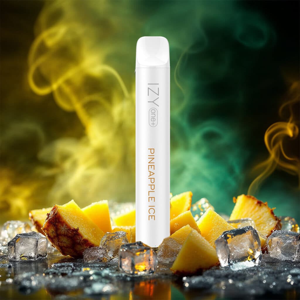 IZY VAPE ONE+ Pineapple Ice 18mg White 1bal - náhled 3