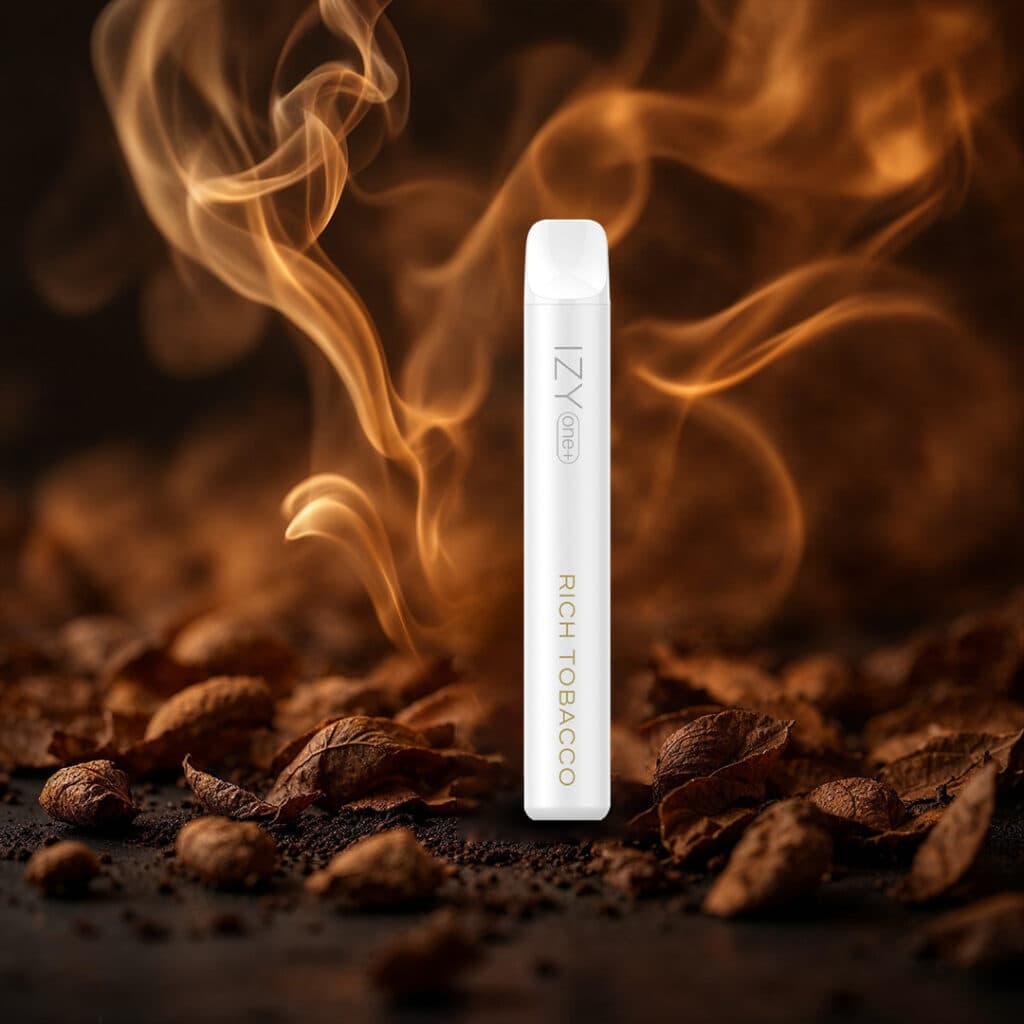 IZY VAPE ONE+ Rich Tobacco 18mg White 1bal - náhled 3