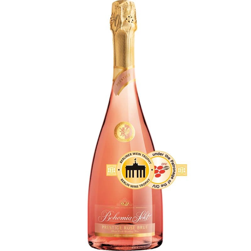 Bohemia Sekt Prestige rosé brut s velkou zlatou medailí BERLIN 2026