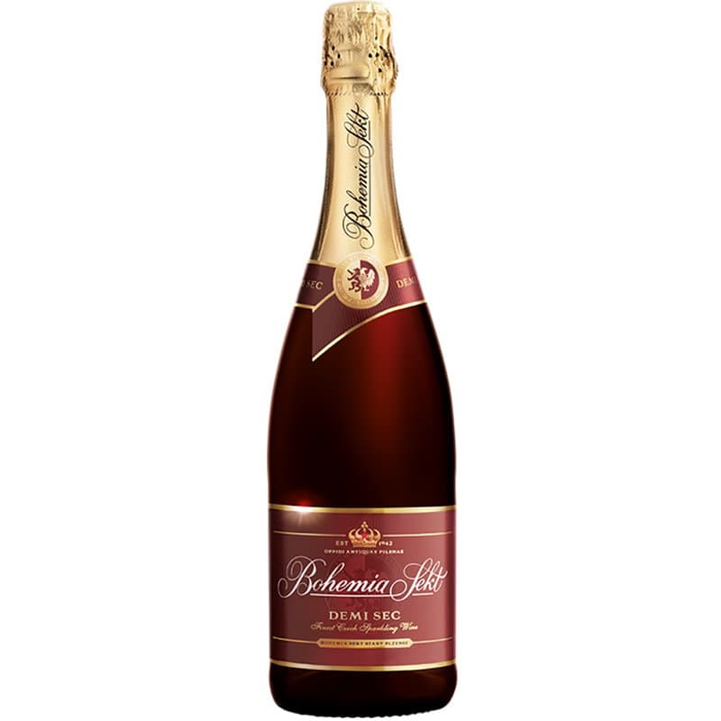 Bohemia Sekt červený demi sec