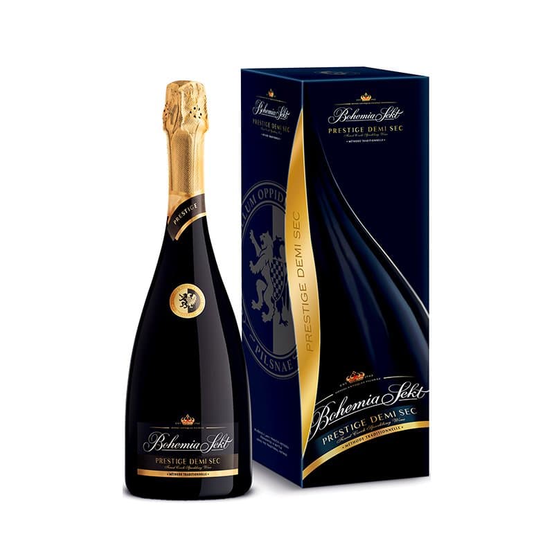 Bohemia Sekt Prestige demi sec, dárkové balení