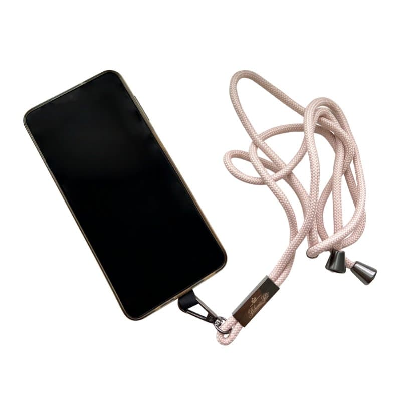 Bohemia Sekt šňůrka na telefon růžová