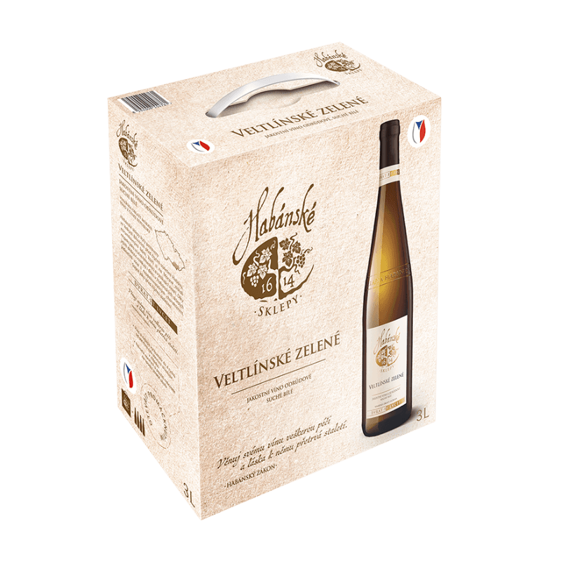 Habánské sklepy Veltlínské zelené bag in box 3L