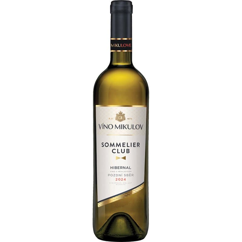 Víno Mikulov Sommelier Club Hibernal 2024 pozdní sběr