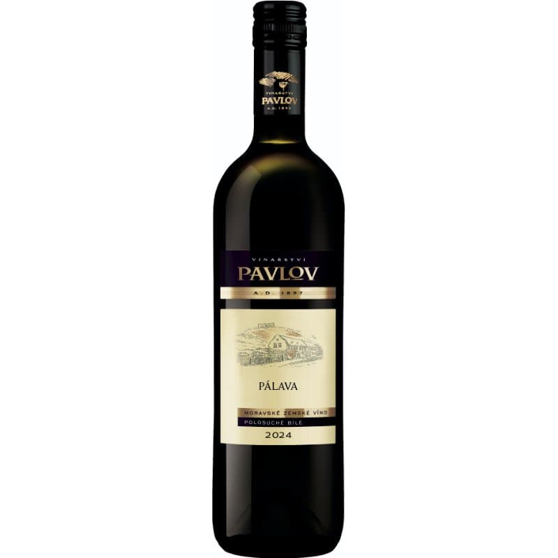 Vinařství Pavlov Pálava 0,75 l moravské zemské víno