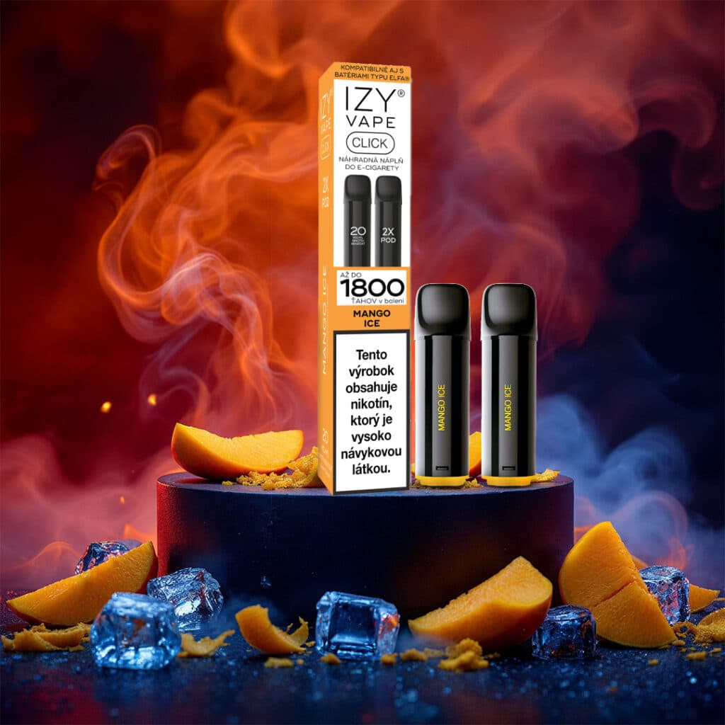 IZY CLICK 2x2ml Mango ICE 18mg Black 1bal