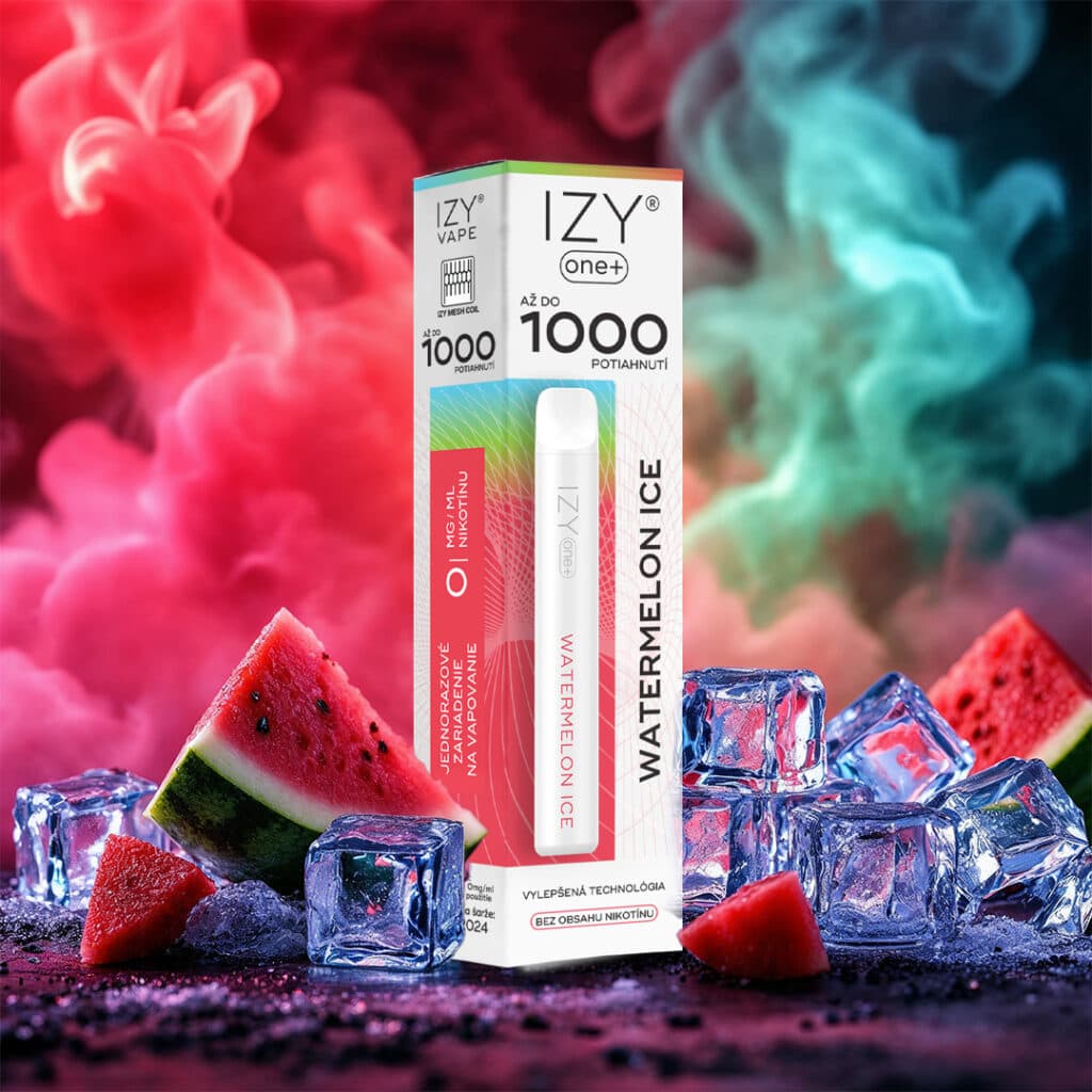 IZY VAPE ONE+ Watermelon Ice 0mg White 1bal - náhled 2